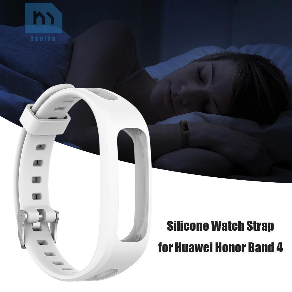 Dây đeo đồng hồ bằng silicon cho Huawei Honor Band 4 Running Version / Huawei Band 3e
