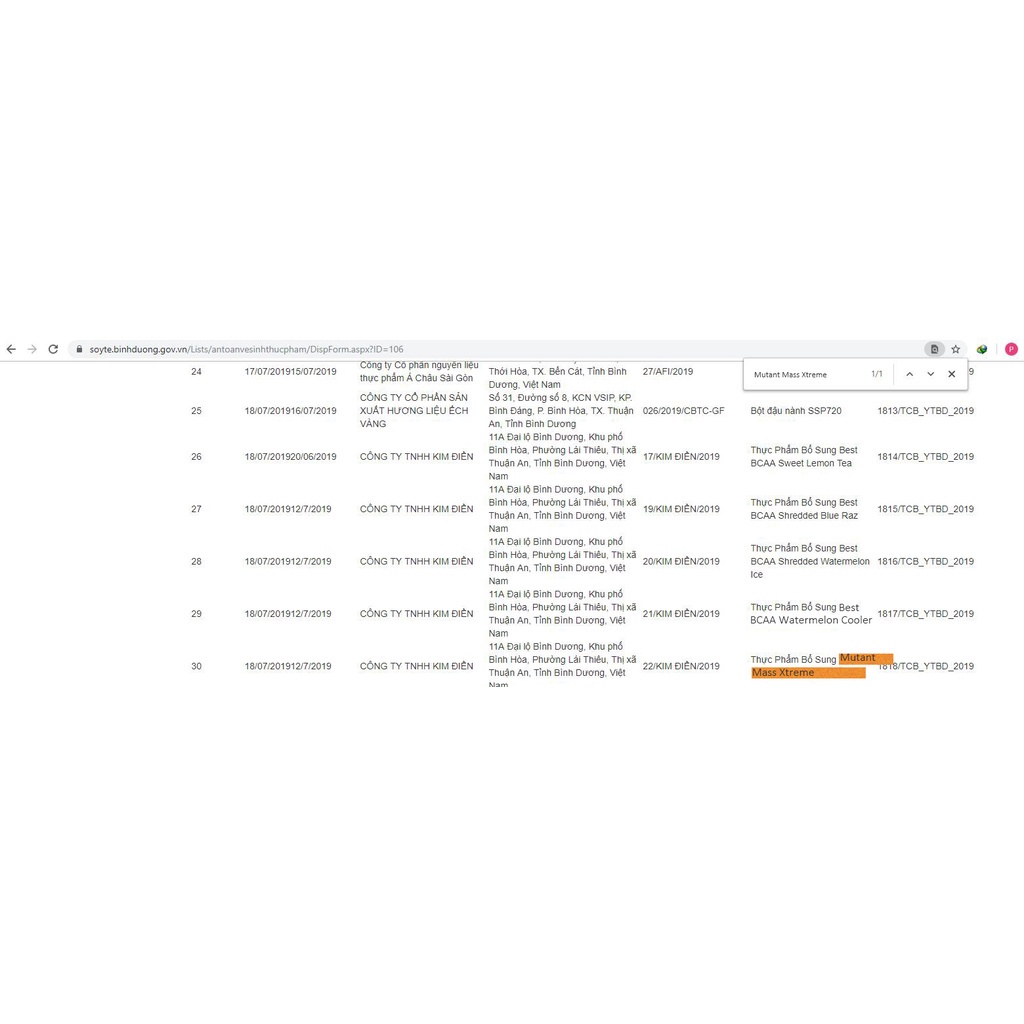 Sữa Tăng Cân Tăng Cơ Nhanh Cho Người Tập Thể Hình Mutant Mass Xtreme Túi 1KG