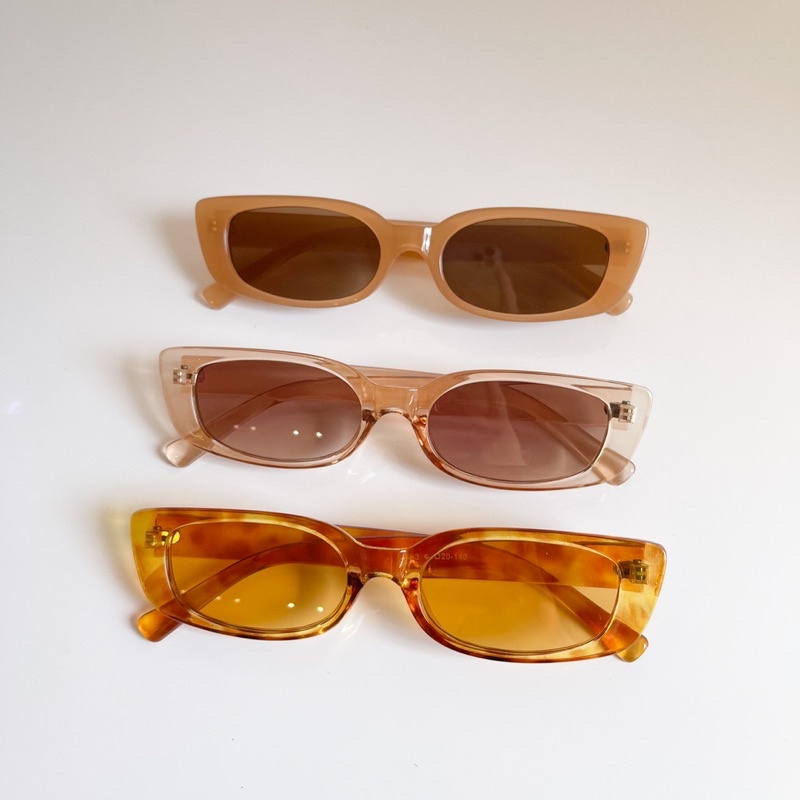 Kính mát retro NEES chữ nhật 13043