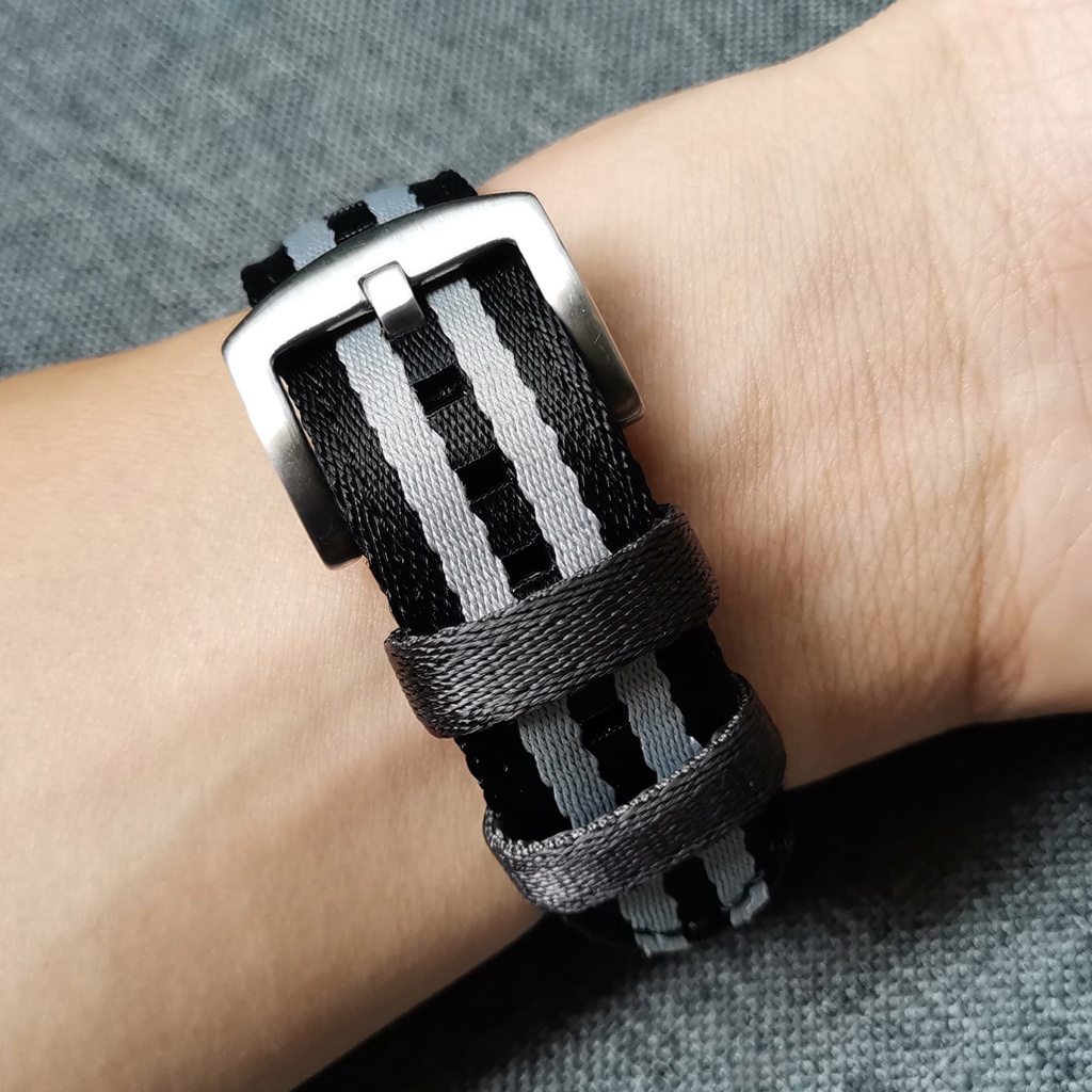 Dây Nylon Thay Thế Cho ĐồNg Hồ Đeo Tay 18mm 20mm 22mm