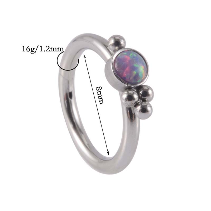 Chiếc khuyên mũi bằng thép không gỉ thời trang nhiều kiểu dáng tùy chọn