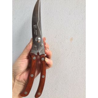 Kéo cắt gà seki- japan cán gỗ