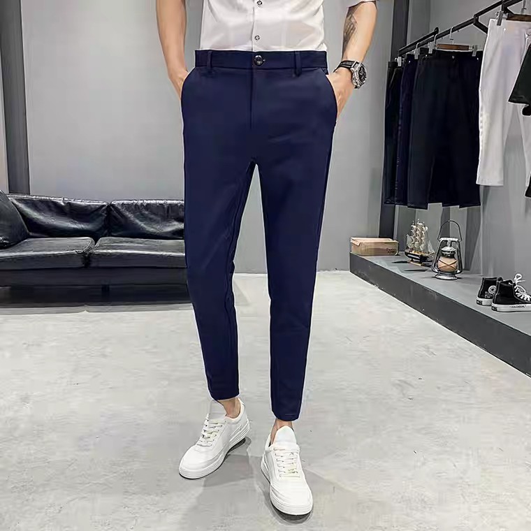 Có size lớn Quần tây nam Hàn quốc công sở  đi học cao cấp ống côn body co giãn may kỹ bao đẹp có big size