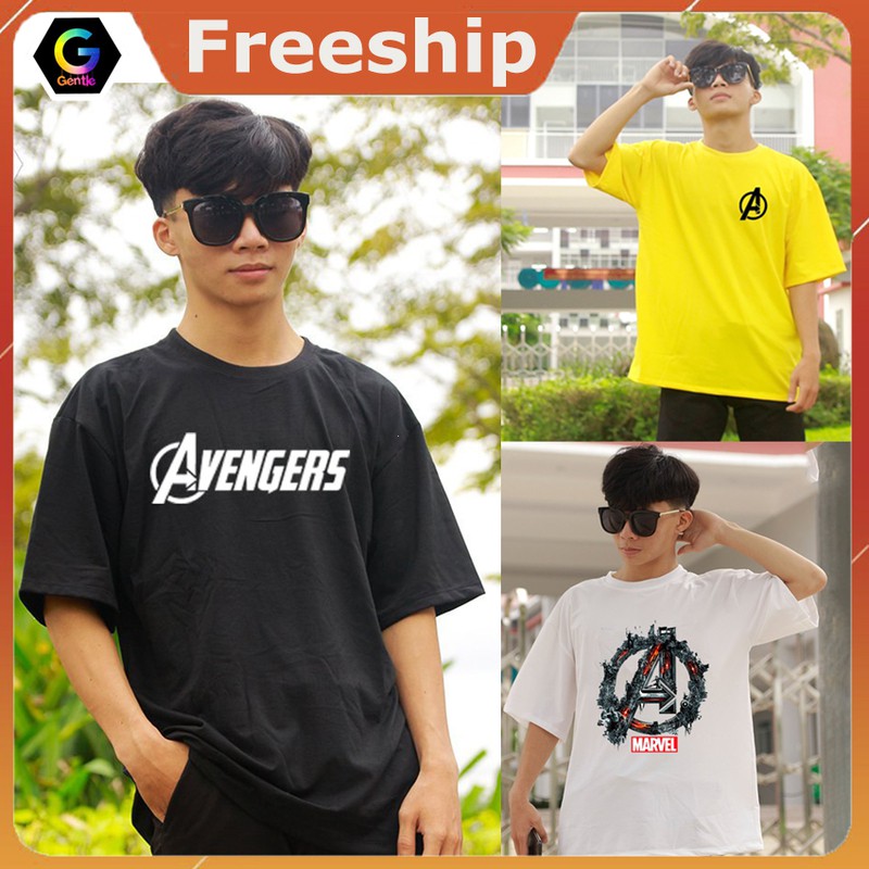Áo Thun Nam Tay Ngắn In Hình Avenger Marvel | BigBuy360 - bigbuy360.vn