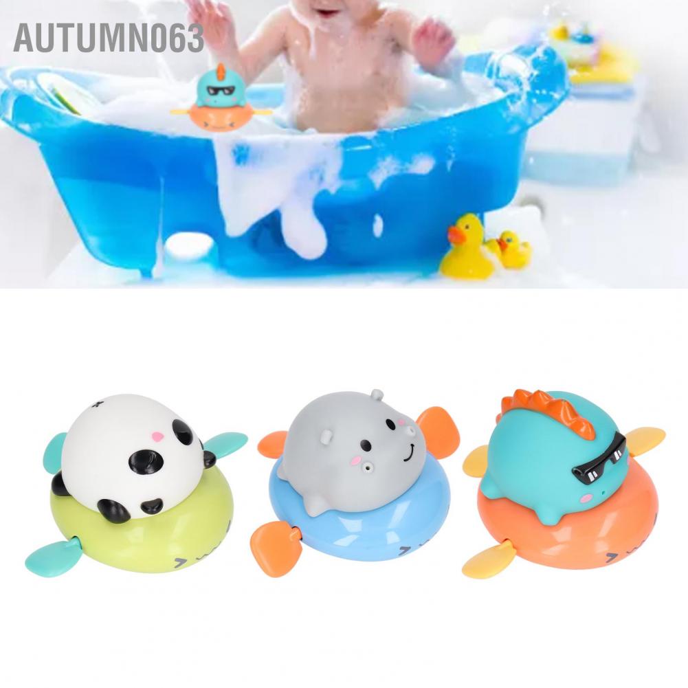 Đồ chơi trong bồn tắm cho bé Wind Up Động vật bơi nổi Đồ chơi tắm bồn tắm thú vị Hồ bơi chơi cho bé trai bé gái Autumn063
