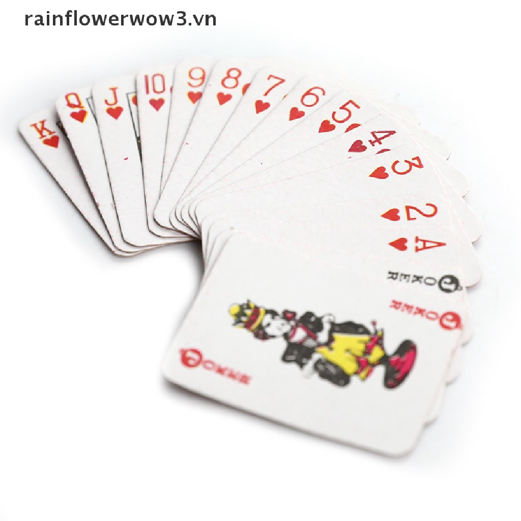 Búp Bê mini Hình Lá Bài poker Dễ Thương Xinh Xắn