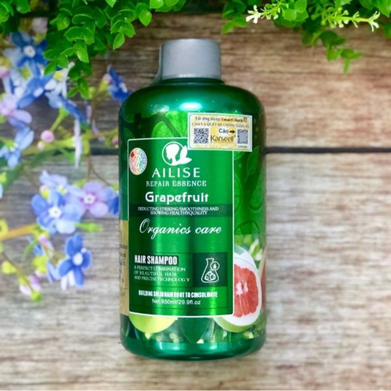 Dầu gội bưởi Grapefruit AILISE siêu mượt ngăn rụng kích thích mọc tóc 850ml