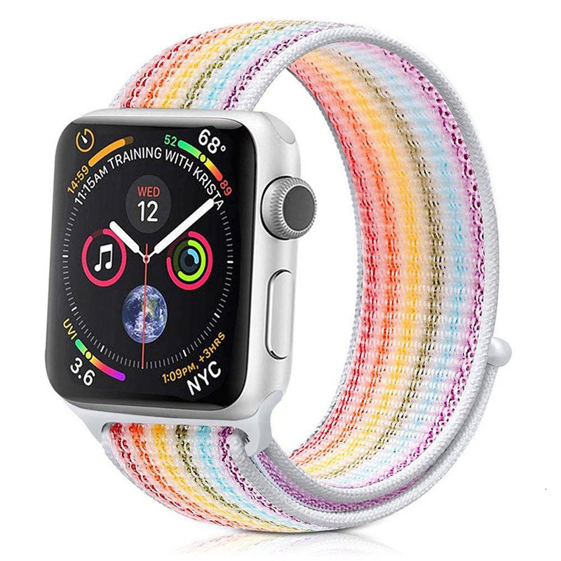 Dây đeo thay thế cho đồng hồ thông minh for Apple Watch Series 7/6/SE/5/4/3/2/1 kích thước 45/41/44/42/40/38mm