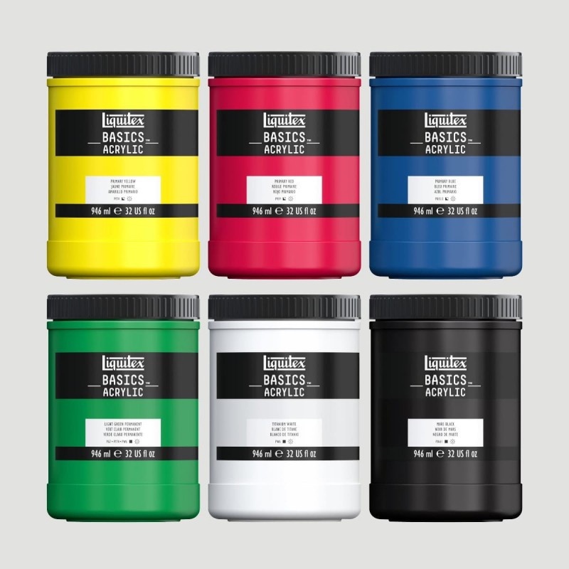 Màu Vẽ Acrylic Liquitex Basics Hũ 946ml