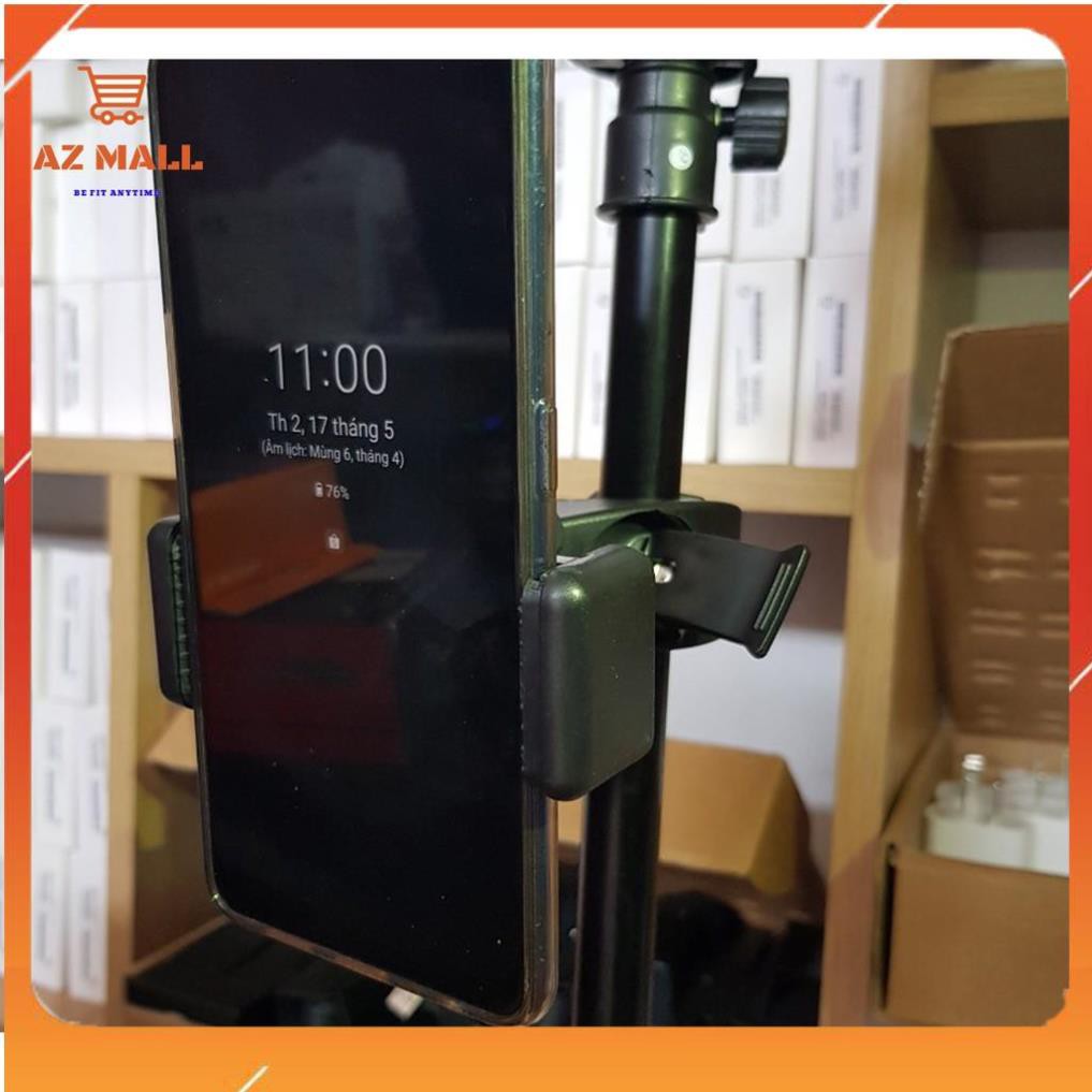 Kẹp điện thoại gắn chân đèn Livestream, Chân tripod tiện lợi, hỗ trợ chụp ảnh, livestream dễ dàng hơn. | BigBuy360 - bigbuy360.vn