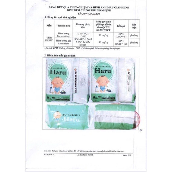 Tã/Bỉm HARU xuất Nhật M50/L50/XL50/2XL50/3XL50/4XL42/5XL42/6XL42