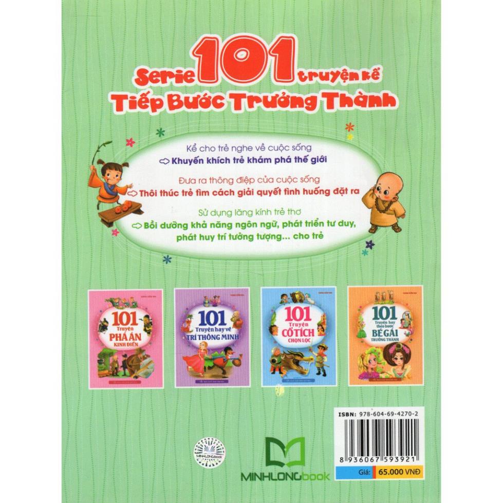 Sách - 101 Truyện Hay Theo Bước Bé Trai Trưởng Thành - Minh Long