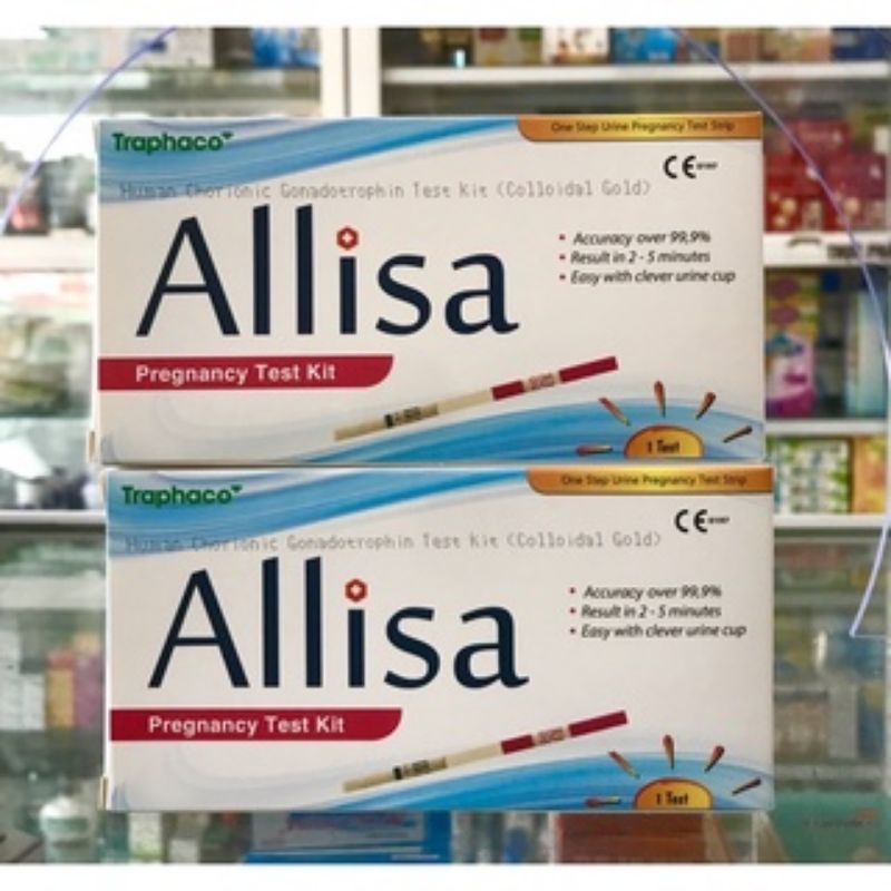 Que Thử Thai Alisa của Traphaco combo 10 que Thử Thai Traphaco An Toàn Chính Xác.