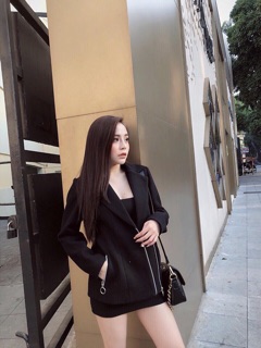 Áo dạ kéo khoá