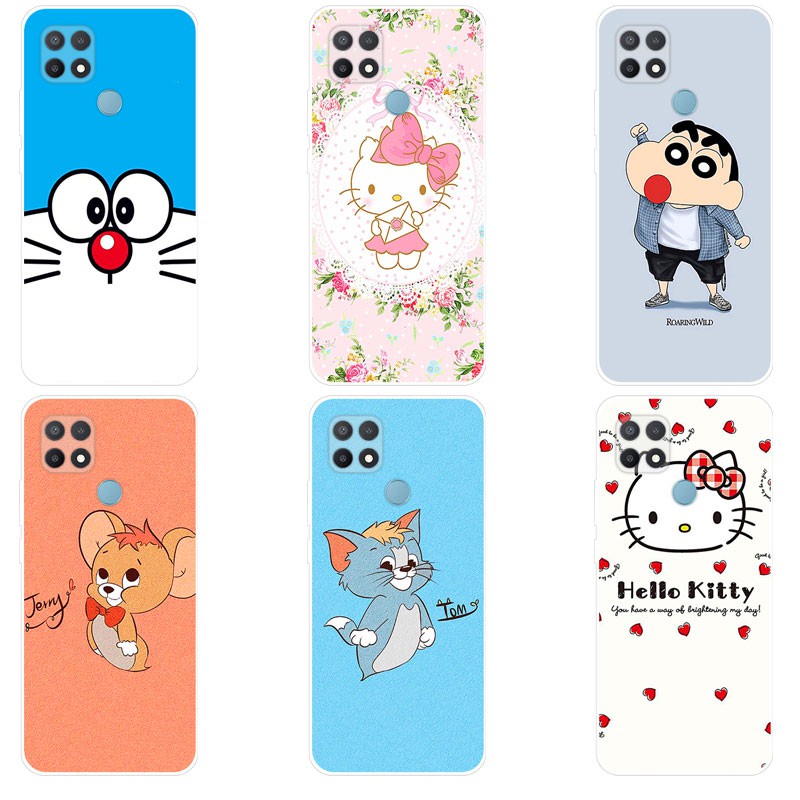 Lunak Silikon Anti-Jatuh OPPO A15 In Cangkang Cho OPPO A15 A 15 Vỏ bọc