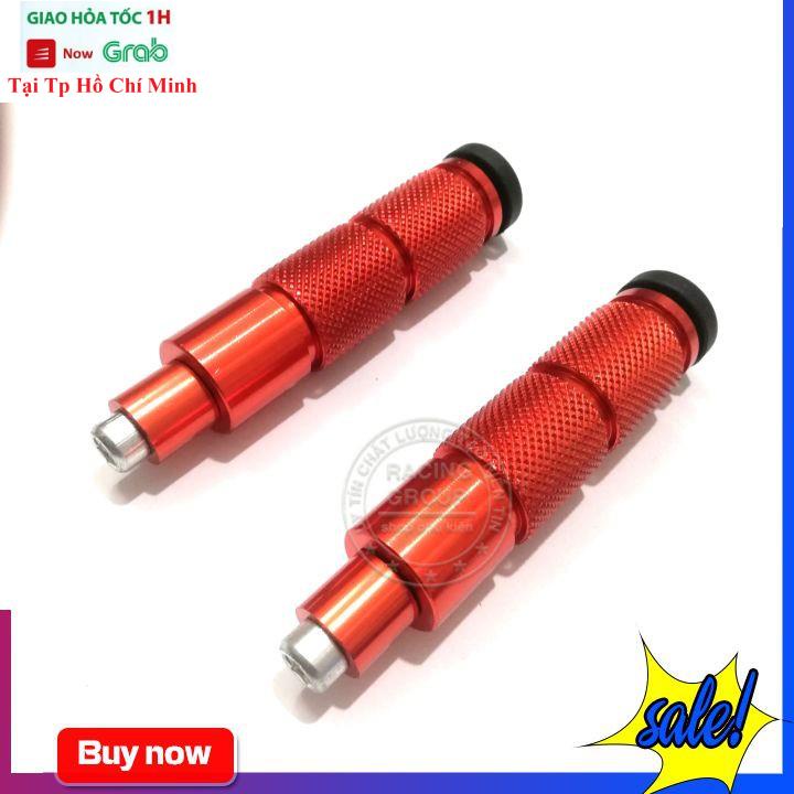 Chống Đổ Sau Xe Máy Nhôm Nguyên Khối (Màu Đen)