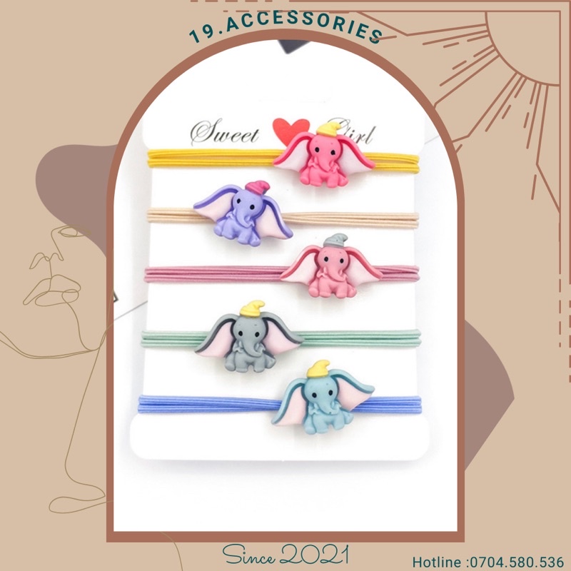 Dây buộc tóc, cột tóc hình dễ thương 19.accessories