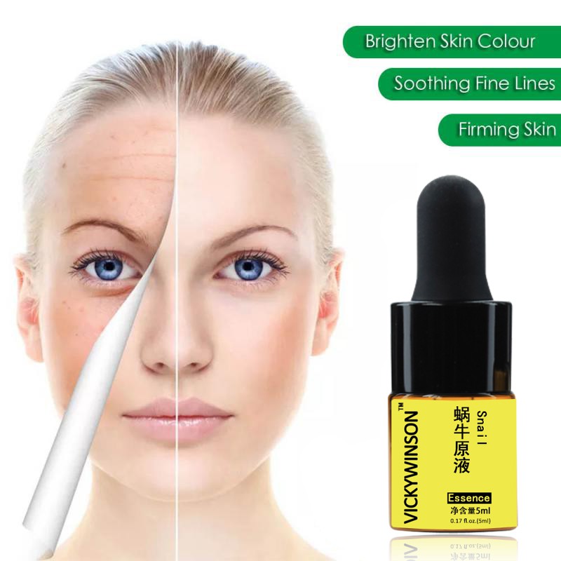 Tinh chất dưỡng da chiết xuất từ ốc sên axit hyaluronic dưỡng ẩm chống lão hóa hỗ trợ giảm mụn 5ml | BigBuy360 - bigbuy360.vn
