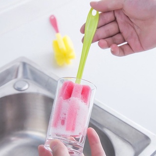 Dụng cụ cọ rửa cốc chén bình sữa bằng bọt biển