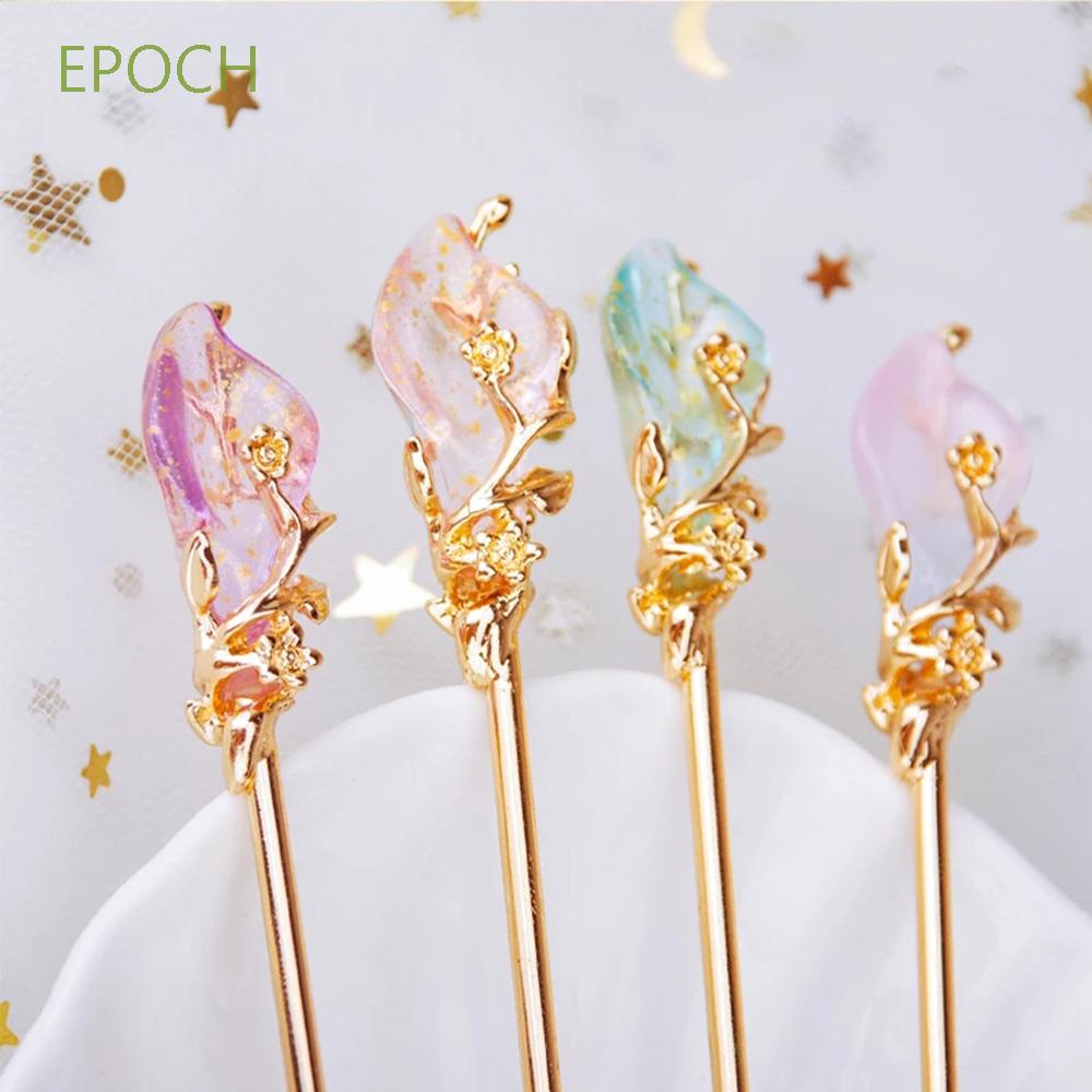 Trâm cài tóc bằng kim loại phong cách cổ điển dành cho nữ