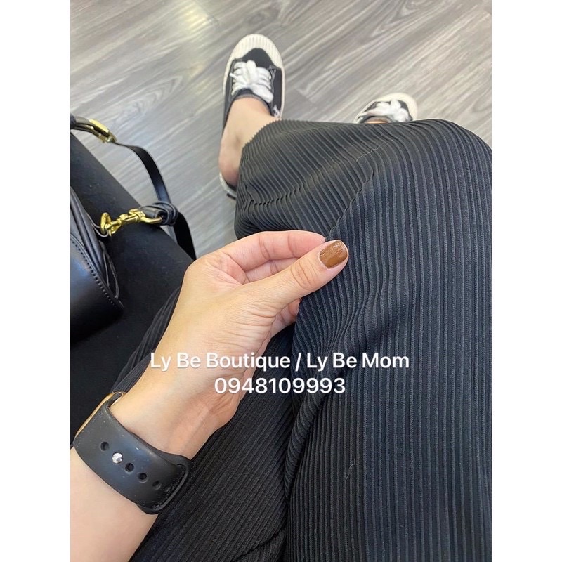 QUẦN BẦU SUÔNG TĂM TĂM NHŨN CÓ TÚI LÀM MÁT KHÔNG NHÀU NÁT KÈM ẢNH THẬT