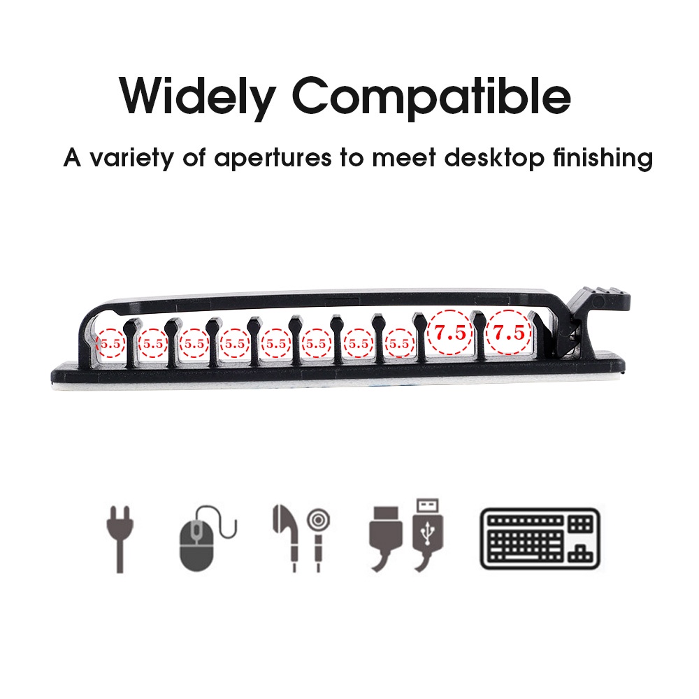 Dụng Cụ Quấn Sắp Xếp Dây Cáp Sạc USB Mini Đơn Giản Sắp Xếp Gọn Gàng Đa Năng Cho Nhà Ở / Văn Phòng