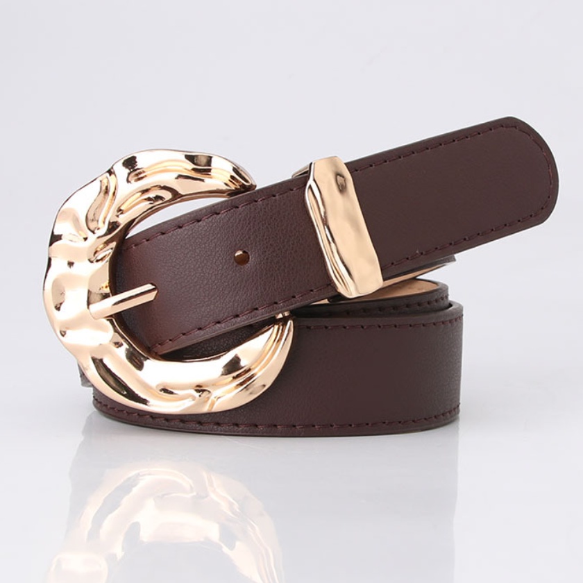 Thắt Lưng Nữ Bản To Thời Trang Âu Mỹ Cá Tính TL021 ShopMaySG Dây Nịt Nữ Da PU Khóa Kim Loại Bền Chắc For Jeans, Quần Âu