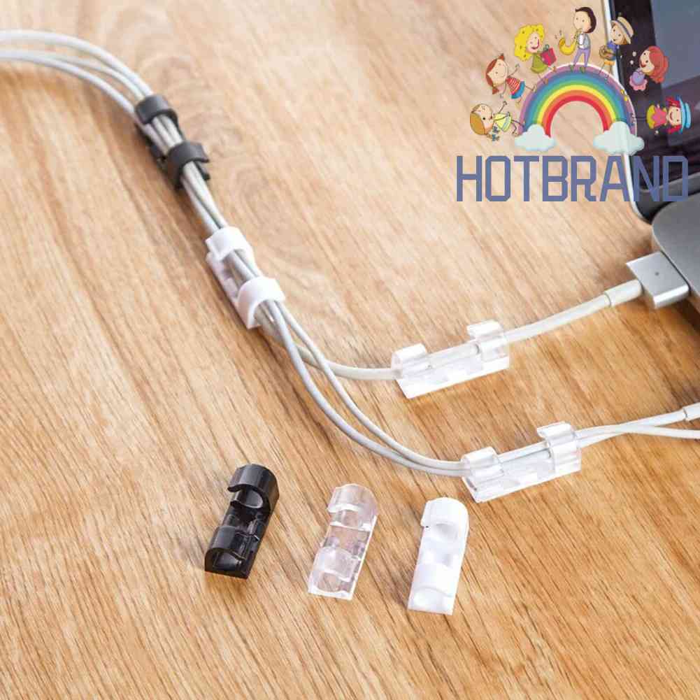 Set 20 Giá Đỡ Cố Định Dây Cáp Mạng Cổng USB