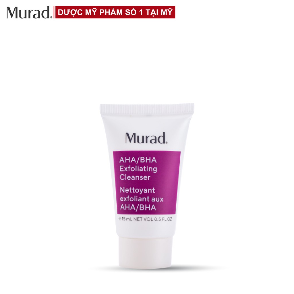 Bộ sản phẩm Murad InvisiScar Resurfacing Treatment TẶNG Srm Murad AHA/BHA Cleanser 15ml + Murad Clarifying Cleanser 15ml