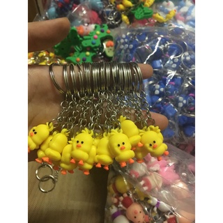 Móc khóa vịt vàng đứng siêu cute