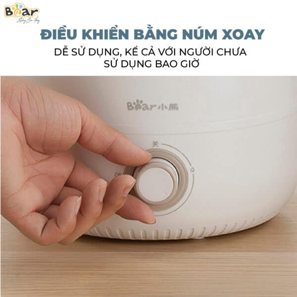 (BH 18 THÁNG) Máy Phun Sương Tạo Ẩm Bear Làm Mát Không Khí, Bộ Lọc Ion Bạc Diệt Khuẩn, Tiết Kiệm Năng Lượng JSQ-C45U1