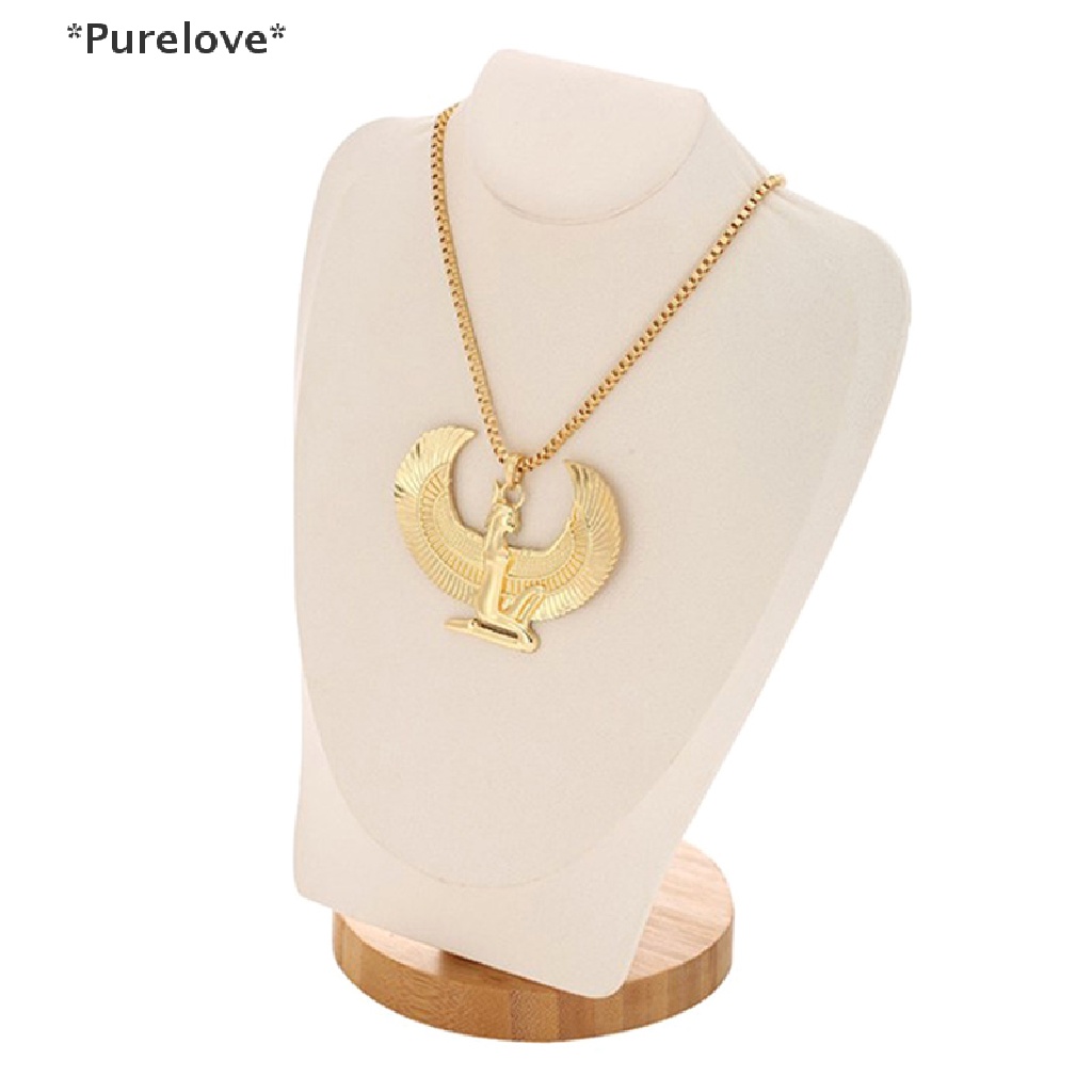 [Purelove] Vòng cổ Mặt Hình Chim Ai Cập Màu Vàng Kim Loại