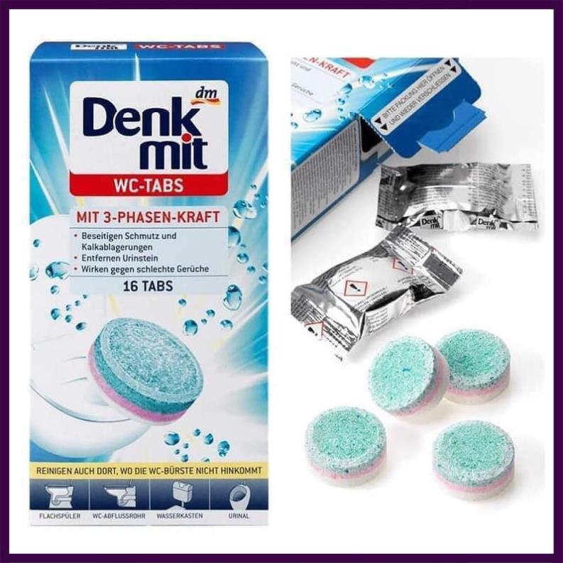 [Nhập Khẩu 100%] VIÊN THẢ BỒN CẦU DENKMIT WC