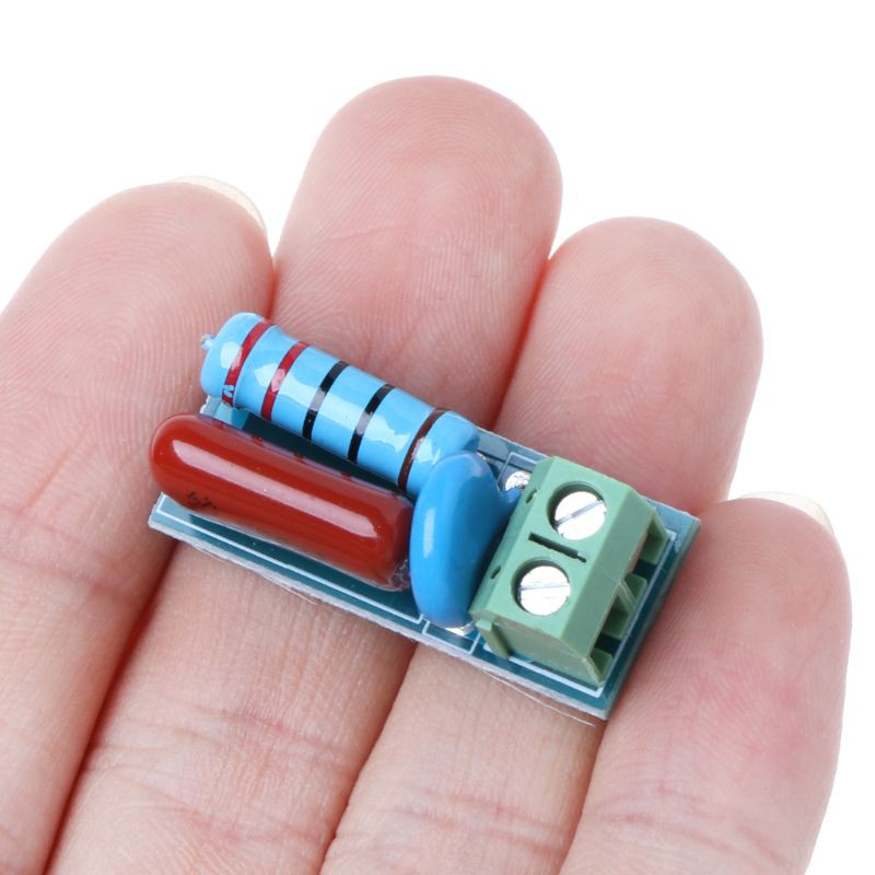 Mô-đun mạch lọc nhiễu rơle RC chống đột biến điện bảo vệ tiếp xúc