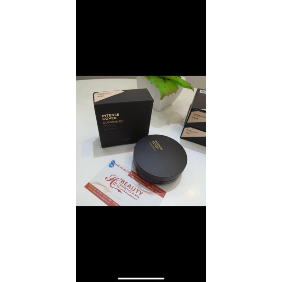 Phấn nước trang điểm che phủ tốt khuyết điểm hàn quốc The Face Shop fmgt Cc Intense Cover Cushion Ex 15g SPF50+PA+++ | BigBuy360 - bigbuy360.vn