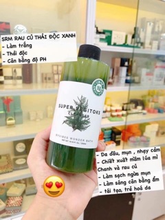 SỮA RỬA MẶT THẢI ĐỘC SUPER VEGITOKS 300ml