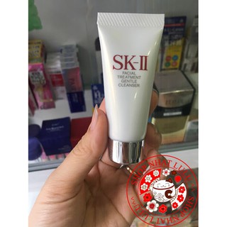 Skii sữa rửa mặt mini skii 20g nhật bản