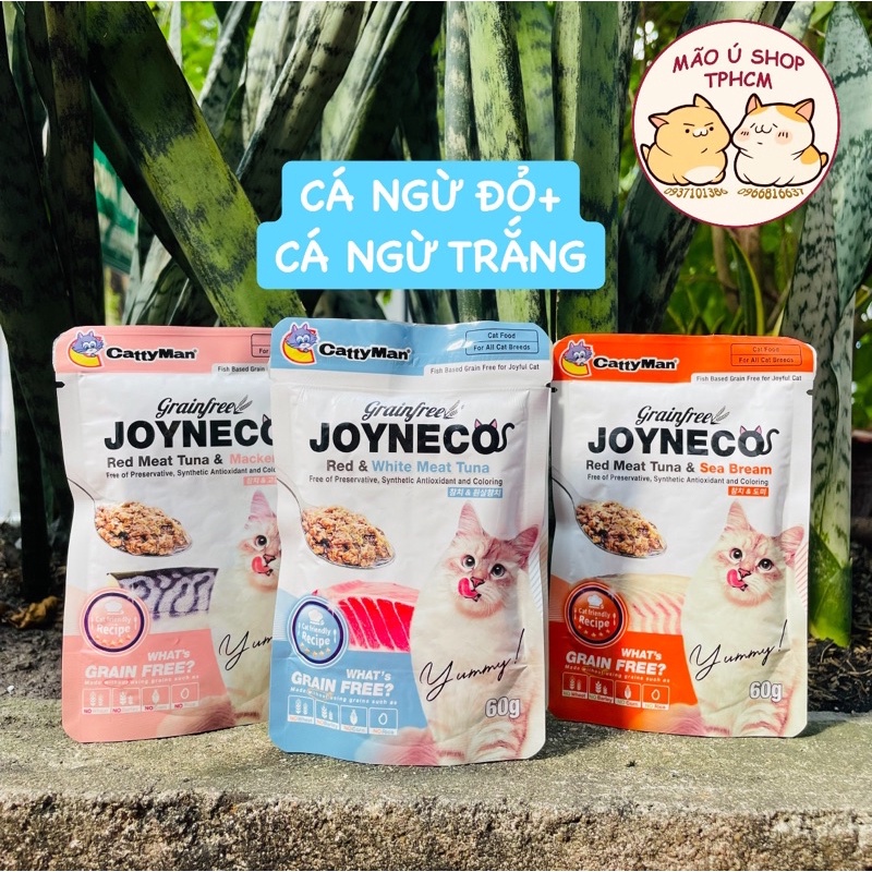 COMBO 12 GÓI PATE MÈO JOYNECO 60g - PATE NHUYỄN CHO MÈO CON