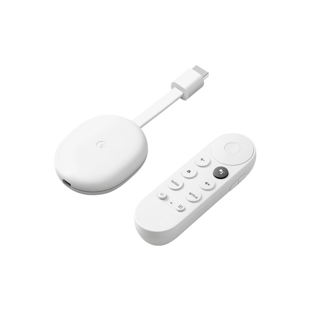 Google Chromecast with Google TV, chất lượng 4K/HD, HDR, ra lệnh Tiếng Việt, hàng chính hãng
