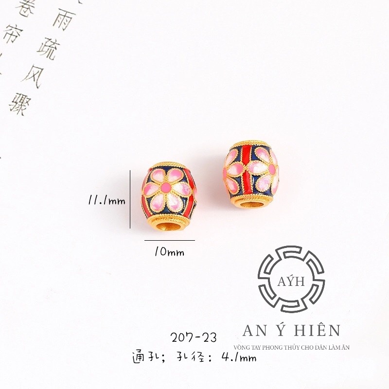 Charm Lu thống hoa đào hồng #C226 ( An Ý Hiên)