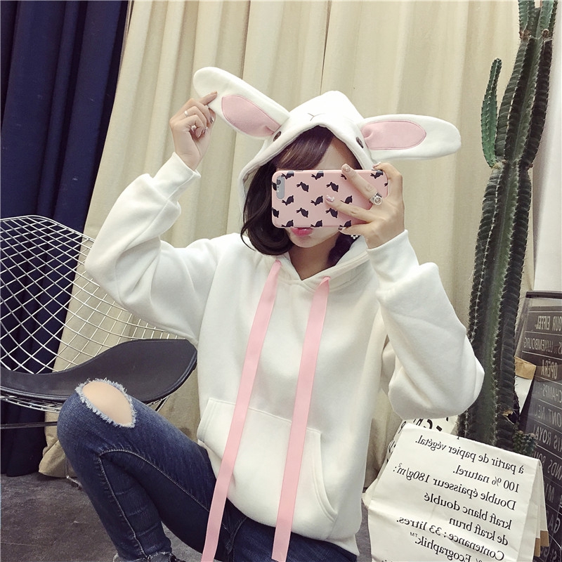 Áo Hoodie Nữ Thỏ Con Cute | BigBuy360 - bigbuy360.vn
