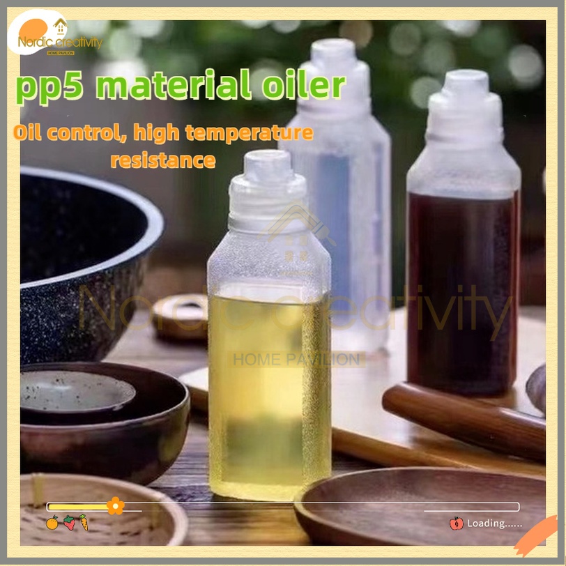 Bình Đựng Dầu Ăn / Giấm PP5 Chịu Nhiệt Độ Cao Tiện Dụng Cho Nhà Bếp Đựng Dầu Ăn / Gia Vị Chống Tràn Tiện Dụng Cho Nhà Bếp  chai điều khiển Bình Nhựa PP5 Đựng Dầu