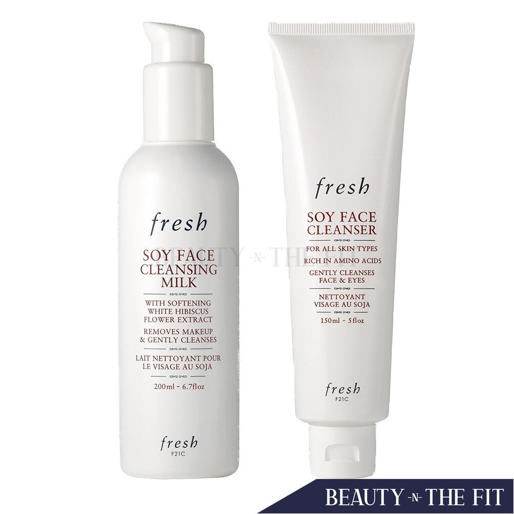 Fresh Soy Face Cleanser 150ml / Cleansing Milk 200ml