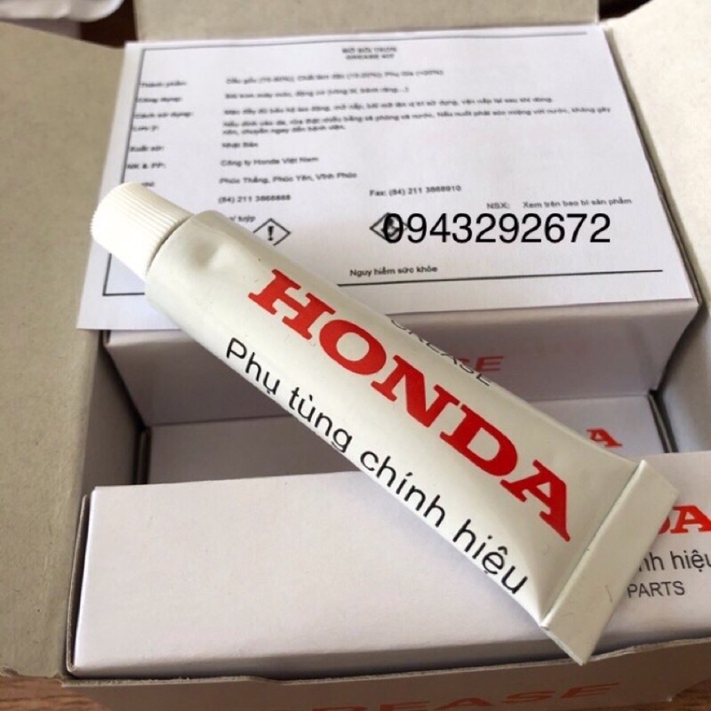 Mỡ chịu nhiệt Honda chính hãng , Mỡ bôi trơn Honda