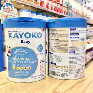 sữa KAYOKO đủ số 900g.400g