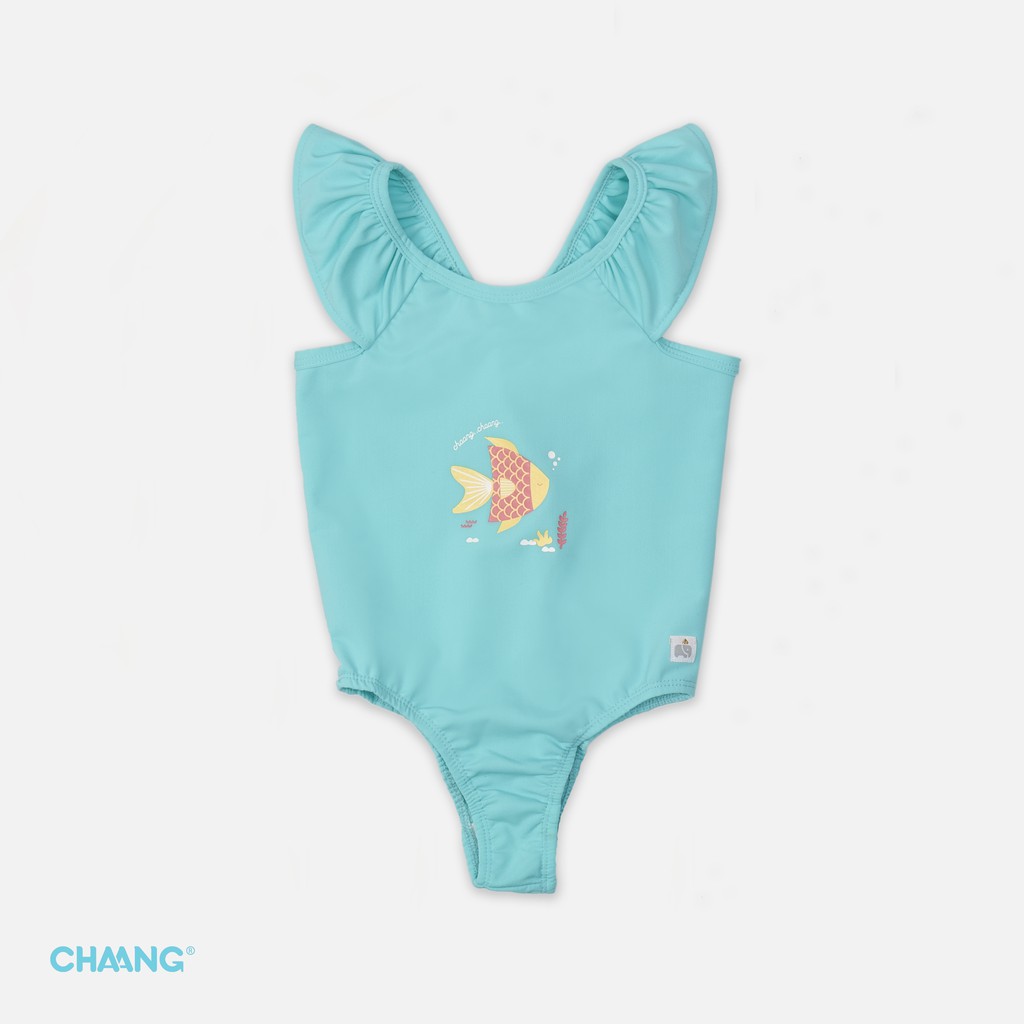 Đồ Bơi Bé Gái CHAANG Xanh Babychumchum 6-36M