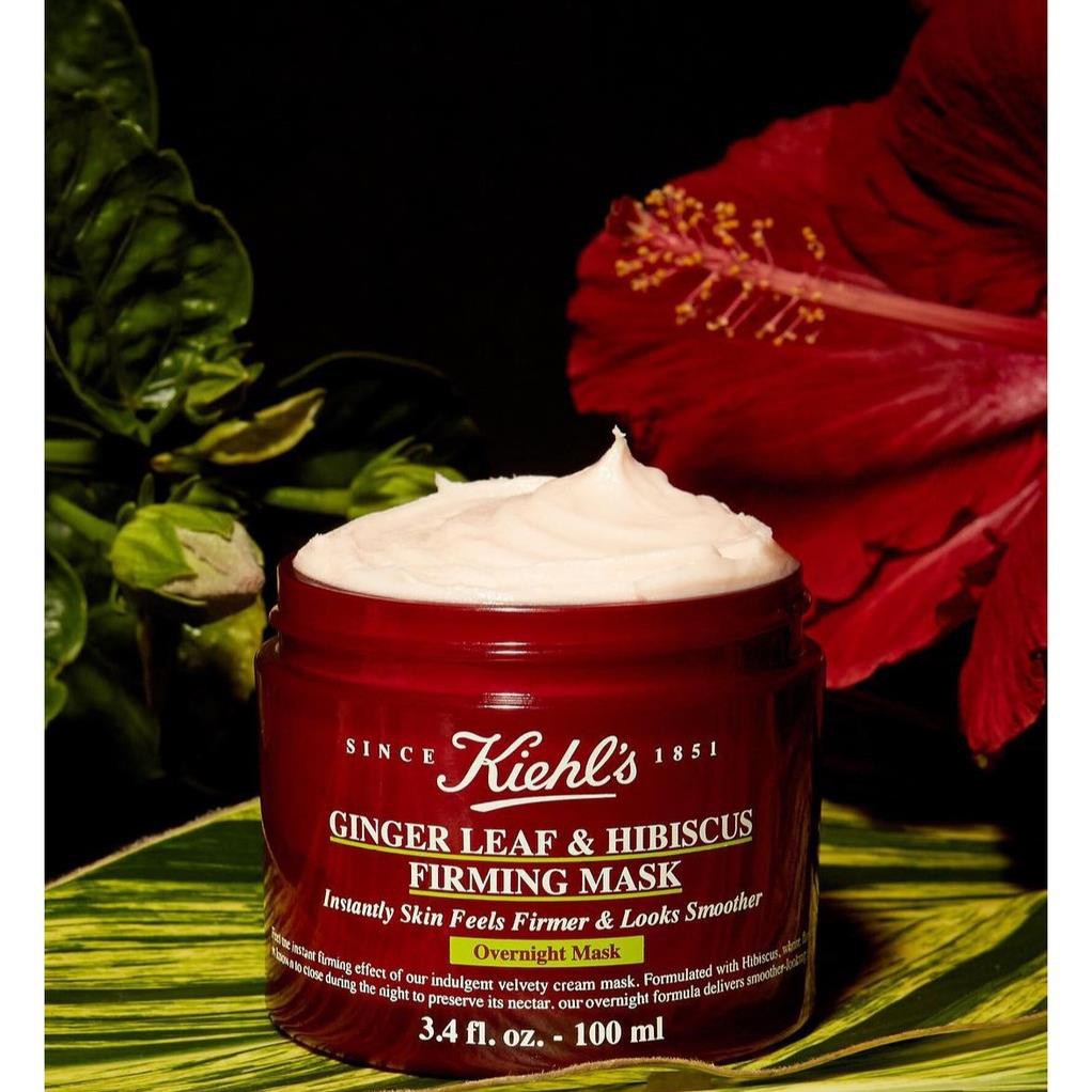 Mặt Nạ Ngủ Lá Gừng Và Hoa Dâm Bụt Kiehls Ginger Leaf & Hibiscus Firming Mask