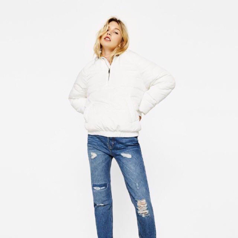 Áo khoác phao nữ hiẹu Bershka