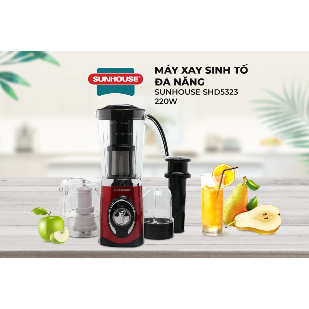 Máy xay sinh tố đa năng Sunhouse SHD5323