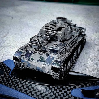 Đồ Chơi Lắp Ráp Mô Hình 3D Bằng Kim Loại Piececool Xe Tăng Panzer IV Của Đức Quốc Xã [Chưa Ráp]